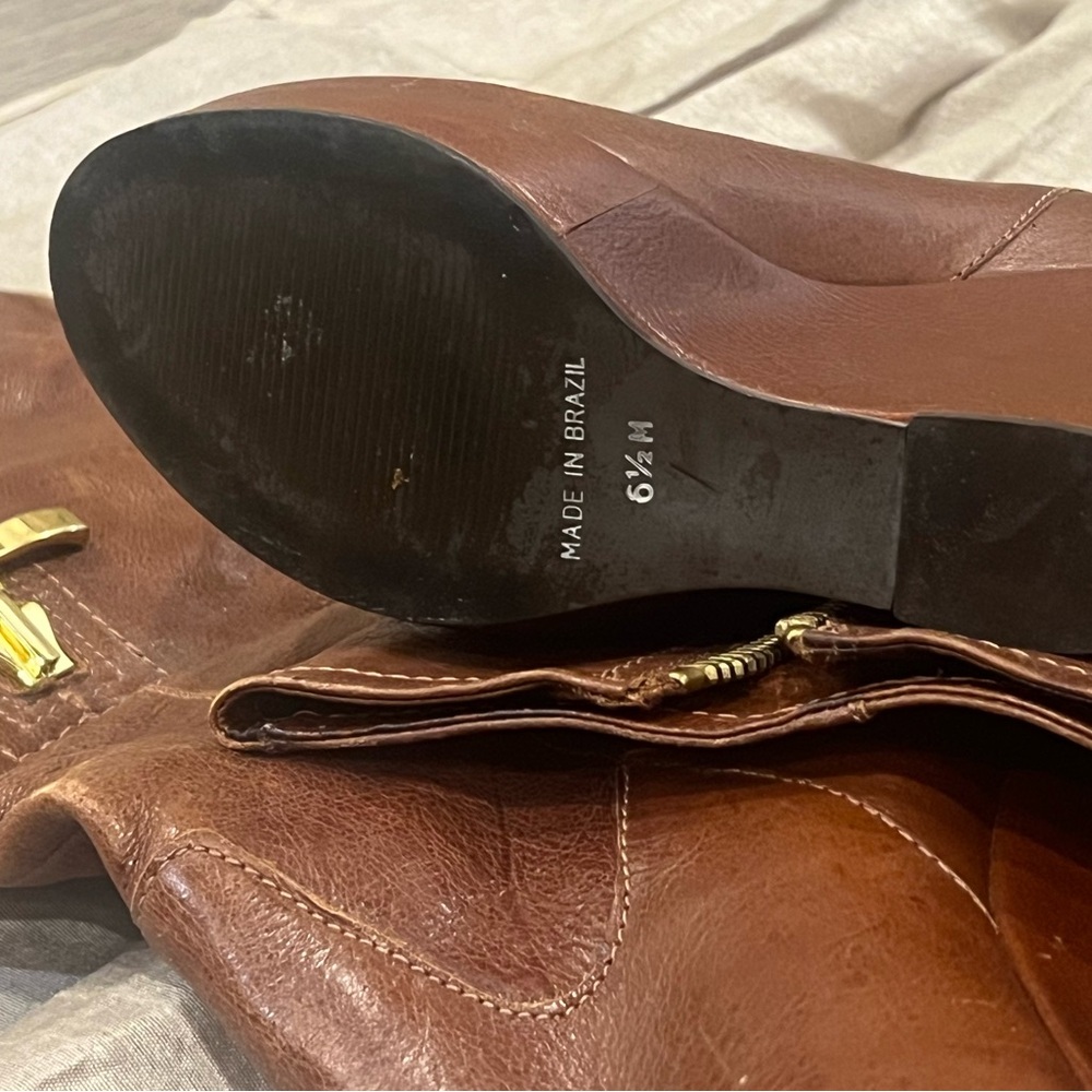 Leather up boots